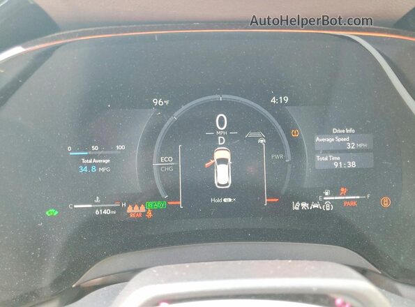 2T2BBMCAXSC072987 2025 LEXUS RX Charcoal Widok zestawu wskaźników