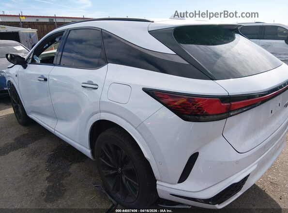 2T2BCMEA0RC015718 2024 LEXUS RX 500H White Trasero izquierdo