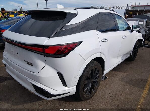 2T2BCMEA0RC015718 2024 LEXUS RX 500H White Trasero derecho
