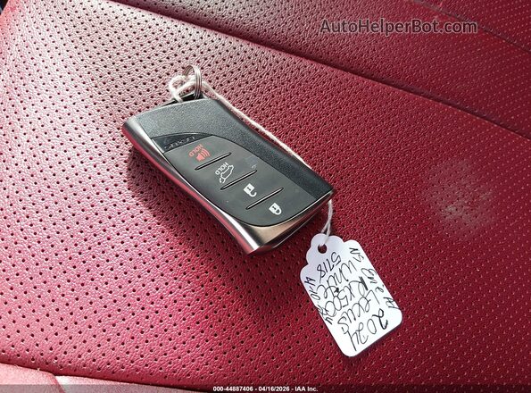 2T2BCMEA0RC015718 2024 LEXUS RX 500H White Vista del salpicadero