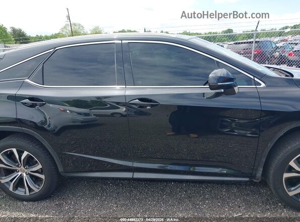 2T2BZMCA0HC072145 2017 LEXUS RX 350 Black უკანა სალონის ხედი