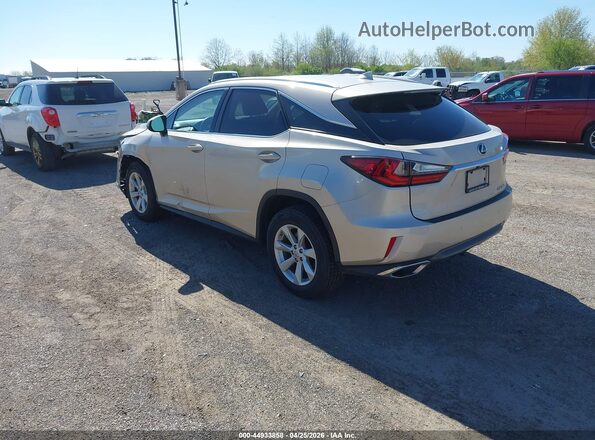 2T2BZMCA1HC080433 2017 LEXUS RX 350 Gold უკანა მარცხენა