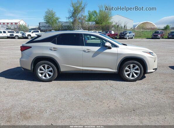 2T2BZMCA1HC080433 2017 LEXUS RX 350 Gold უკანა სალონის ხედი