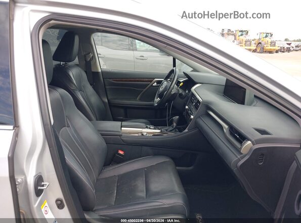 2T2BZMCA2HC088282 2017 LEXUS RX 350 Silver Vista interior delantera