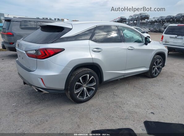 2T2BZMCA2HC088282 2017 LEXUS RX 350 Silver Trasero derecho