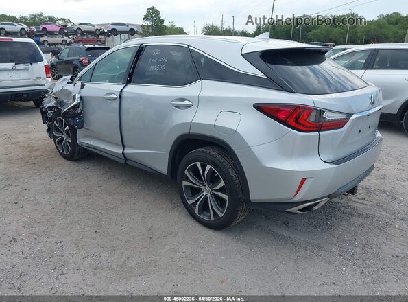 2T2BZMCA2HC088282 2017 LEXUS RX 350 Silver Trasero izquierdo