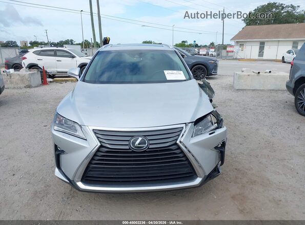 2T2BZMCA2HC088282 2017 LEXUS RX 350 Silver Vista del cuadro de instrumentos