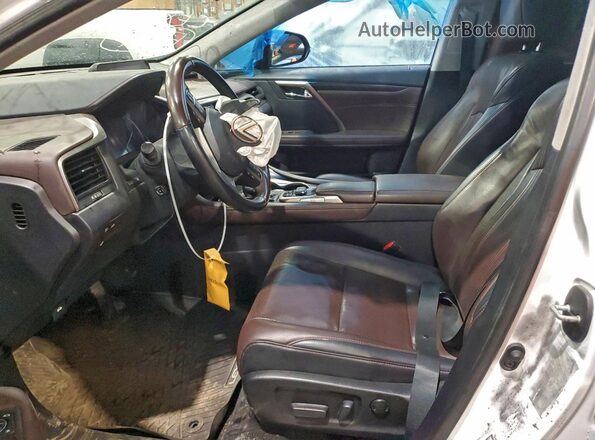 2T2BZMCA2KC175820 2019 LEXUS RX White Front interior view