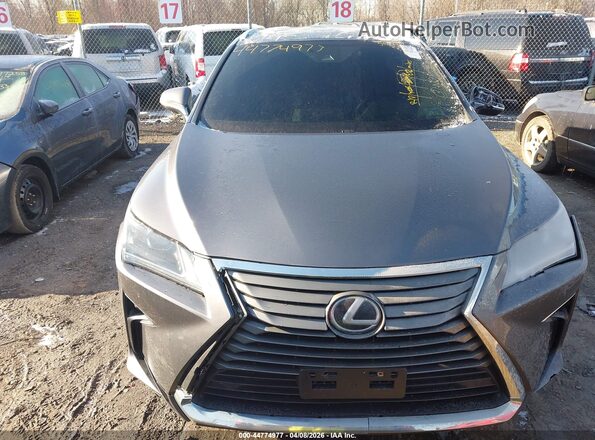2T2BZMCA4HC057373 2017 LEXUS RX 350 Gray Вид щитка приладів