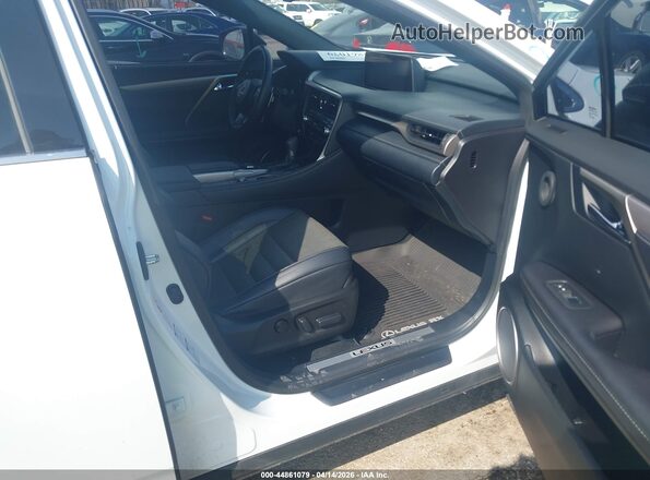 2T2BZMCA6GC046597 2016 LEXUS RX 350 White Front interior view