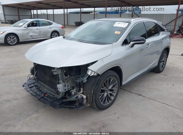 2T2BZMCA7KC174064 2019 LEXUS RX 350 Silver Передня ліва чверть