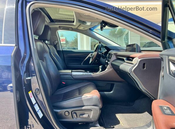 2T2BZMCA8JC138768 2018 LEXUS RX Синий Вид спереди
