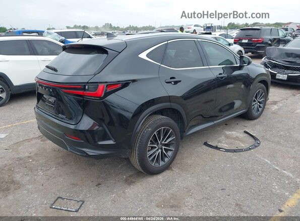 2T2GDCAZ3SC024699 2025 LEXUS NX 250 Black უკანა მარჯვენა