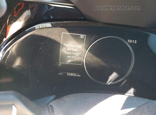 2T2GGCEZ0PC028105 2023 LEXUS NX Black Vista del cuadro de instrumentos