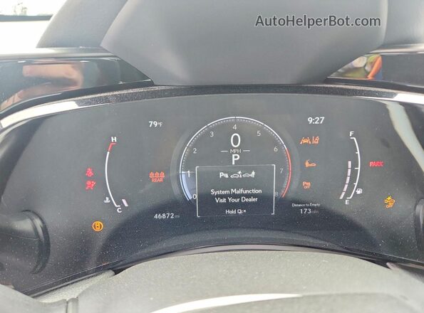 2T2GGCEZ2PC023908 2023 LEXUS NX Черный Вид щитка приборов