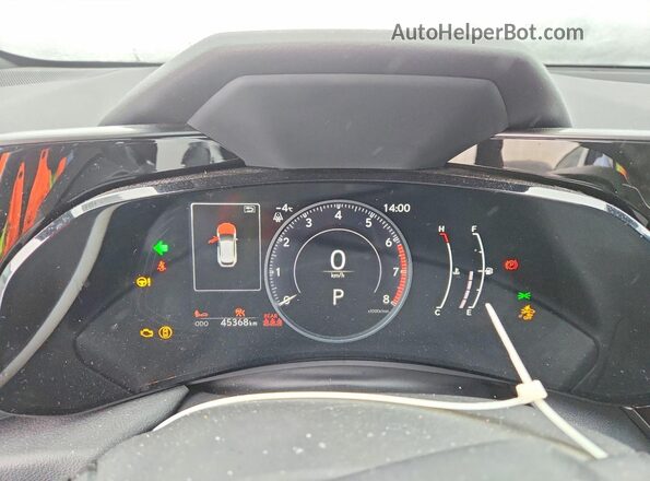 2T2GGCEZ2RC035611 2024 LEXUS NX White Вид щитка приладів