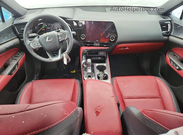 2T2GGCEZ2RC035611 2024 LEXUS NX White Вид панелі приладів