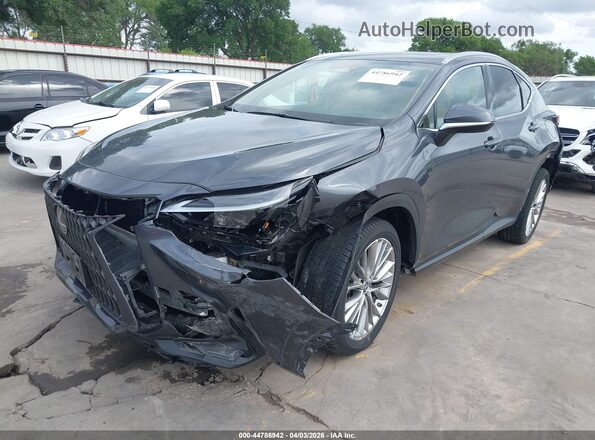 2T2GKCEZ0PC012193 2023 LEXUS NX 350H Gray Առջևի ձախ երեք քառորդ տեսարան