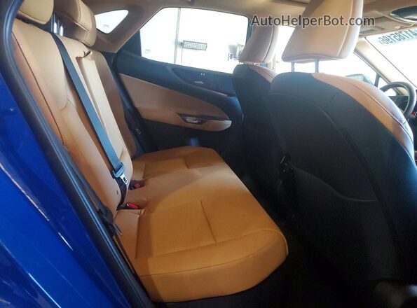 2T2GKCEZ1SC038844 2025 LEXUS NX Blue Rear interior view