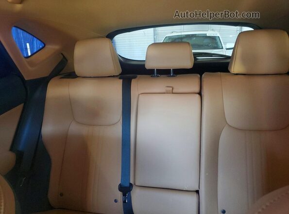 2T2GKCEZ1SC038844 2025 LEXUS NX Blue Rear seats view