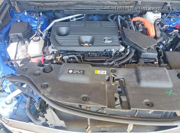 2T2GKCEZ1SC038844 2025 LEXUS NX Blue Engine compartment view