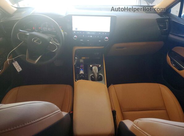 2T2GKCEZ1SC038844 2025 LEXUS NX Blue Dashboard view