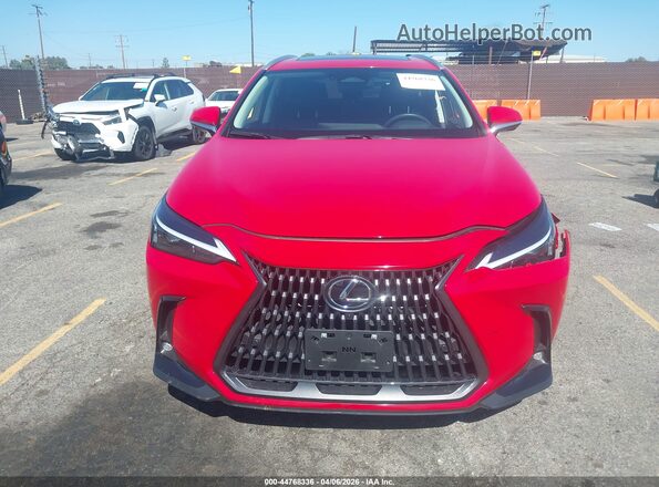 2T2GKCEZ3SC056357 2025 LEXUS NX 350H Red ხელსაწყოთა პანელის ხედი