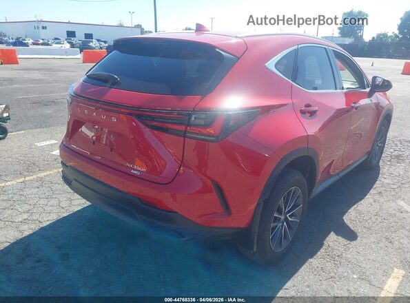 2T2GKCEZ3SC056357 2025 LEXUS NX 350H Red უკანა მარჯვენა