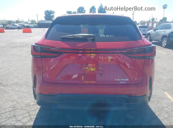 2T2GKCEZ3SC056357 2025 LEXUS NX 350H Red 