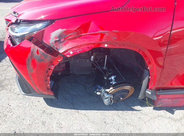 2T2GKCEZ3SC056357 2025 LEXUS NX 350H Red წინა ხედი