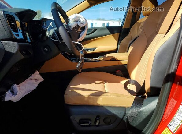2T2GKCEZ4SC036442 2025 LEXUS NX Красный Вид салона спереди