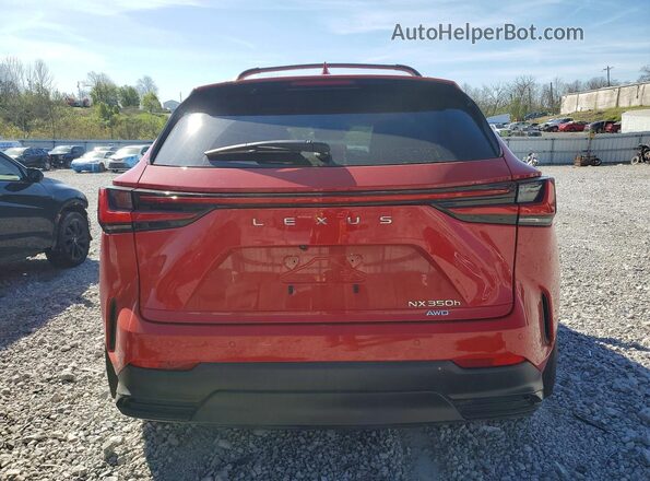 2T2GKCEZ4SC036442 2025 LEXUS NX Красный Вид сзади