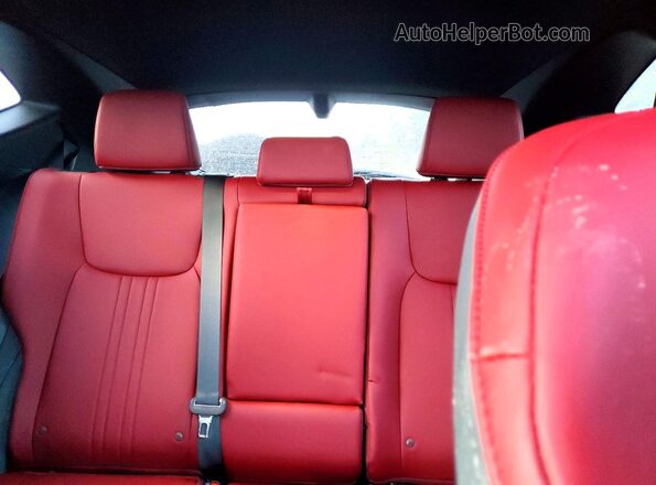 2T2GKCEZ5PC009919 2023 LEXUS NX White Вид задніх сидінь