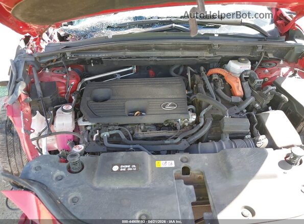 2T2GKCEZ6PC009833 2023 LEXUS NX 350H Red Rear view