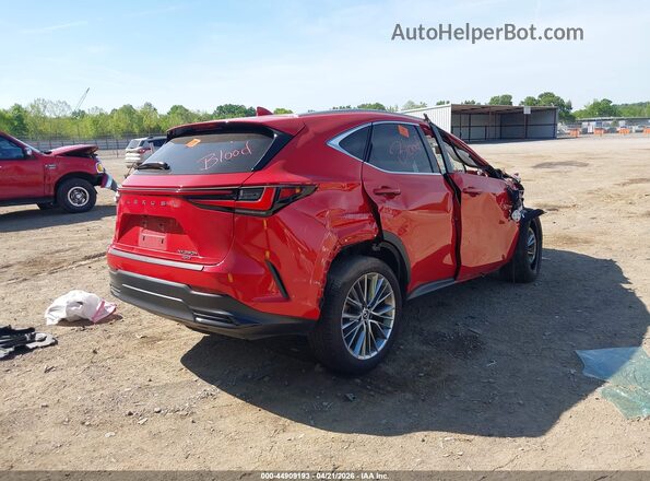 2T2GKCEZ6PC009833 2023 LEXUS NX 350H Red Rear right