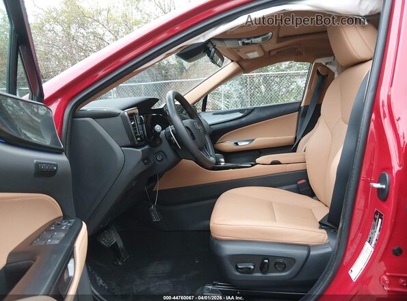2T2GKCEZ6SC040296 2025 LEXUS NX 350H Red Front interior view