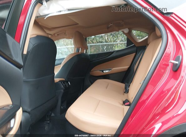 2T2GKCEZ6SC040296 2025 LEXUS NX 350H Red VIN sticker view