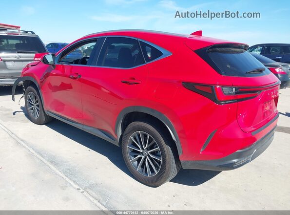 2T2GKCEZ8RC029648 2024 LEXUS NX 350H Red უკანა მარცხენა