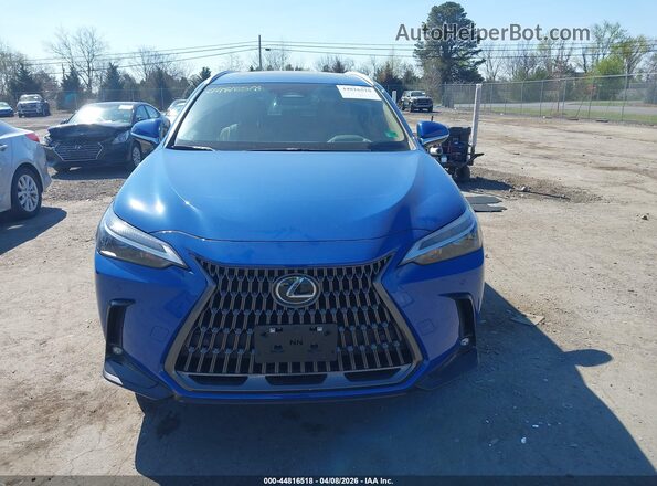 2T2GKCEZ9RC025222 2024 LEXUS NX 350H Blue ხელსაწყოთა პანელის ხედი