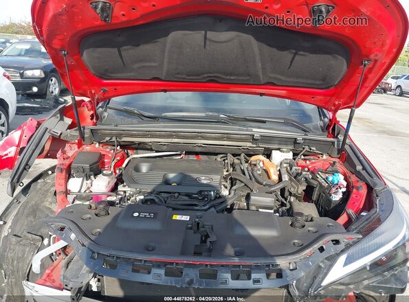 2T2GKCEZXPC015635 2023 LEXUS NX 350H Red Widok z tyłu
