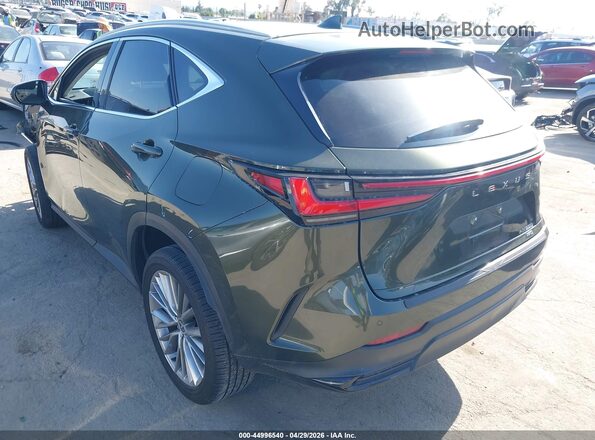 2T2HGCEZ2RC054941 2024 LEXUS NX 350 Green Trasero izquierdo