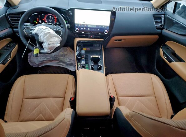 2T2HGCEZ5SC091990 2025 LEXUS NX White Vista del salpicadero