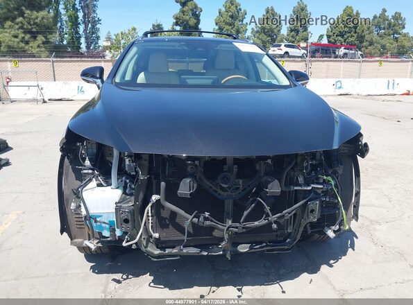 2T2HGMDA4NC084471 2022 LEXUS RX 450H Black უკანა სალონის ხედი