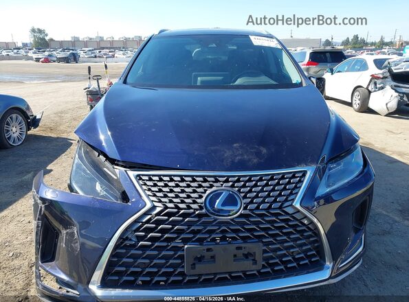 2T2HGMDA9LC051852 2020 LEXUS RX 450H Dark Blue Vista del cuadro de instrumentos