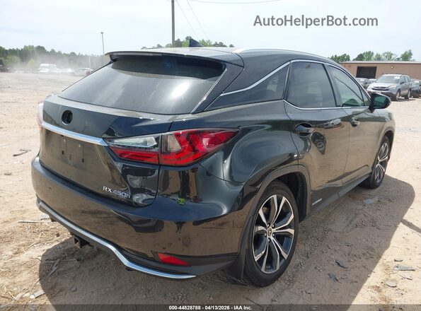 2T2HGMDA9LC055030 2020 LEXUS RX 450H Black Հետևի աջ