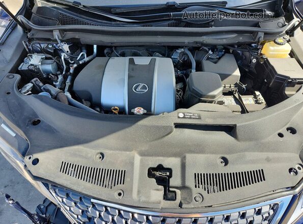 2T2HZMAA2MC194450 2021 LEXUS RX Blue Vista del compartimento del motor