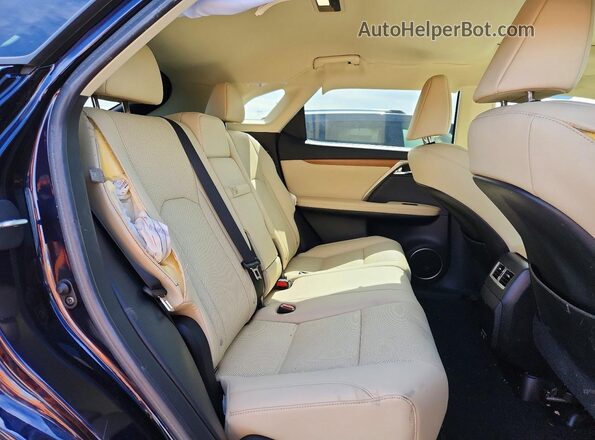 2T2HZMAA2MC194450 2021 LEXUS RX Blue Vista interior trasera
