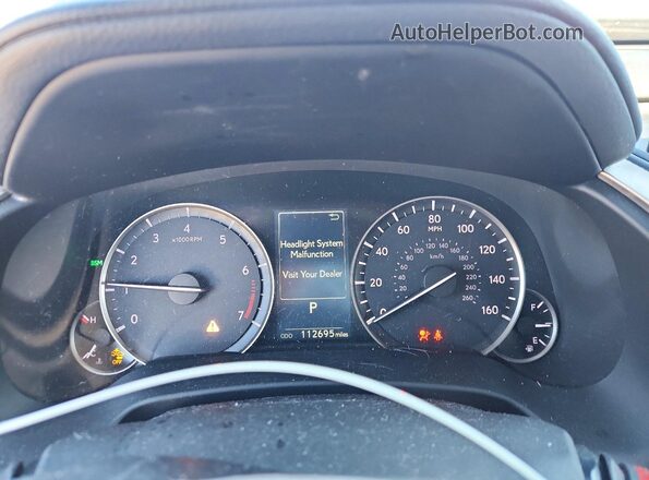2T2HZMAA9LC158916 2020 LEXUS RX 350 Silver Вид щитка приладів