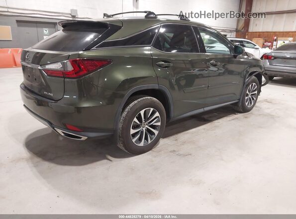 2T2HZMDA2NC328984 2022 LEXUS RX 350 Green Հետևի աջ