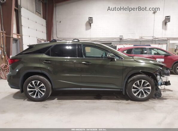 2T2HZMDA2NC328984 2022 LEXUS RX 350 Green Սալոնի հետևի տեսք